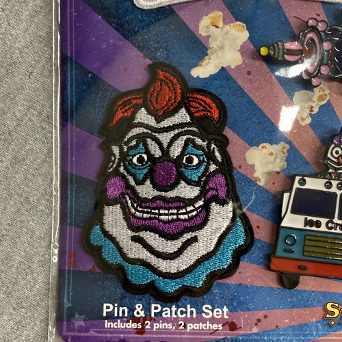 Killer Klowns From Outer Space Pin & Patch Set Spirit Halloween (4 Stück Set) - Bild 2 von 6