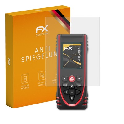 atFoliX 2x Displayfolie für Leica Disto X3 Schutzfolie matt&stoßfest Folie