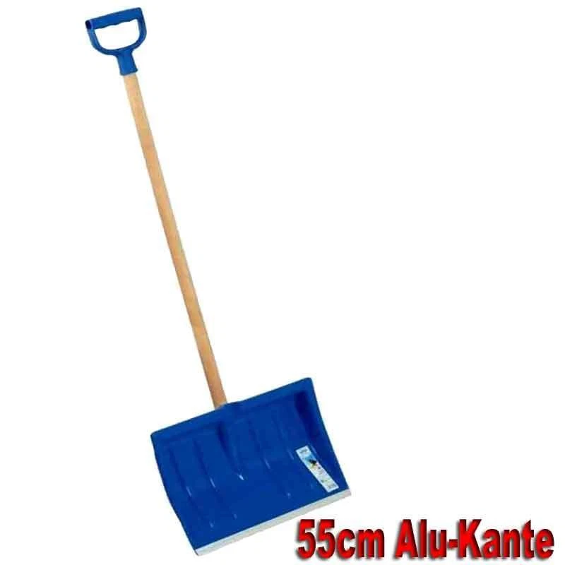 KDS Große Schneeschaufel 55cm Alu Kante Schneeschieber Lawinenschaufel Schneeschippe