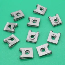 10 Spring U Nut Retaining Clips 68219495AA For Fiat 500 For Jeep Renegade