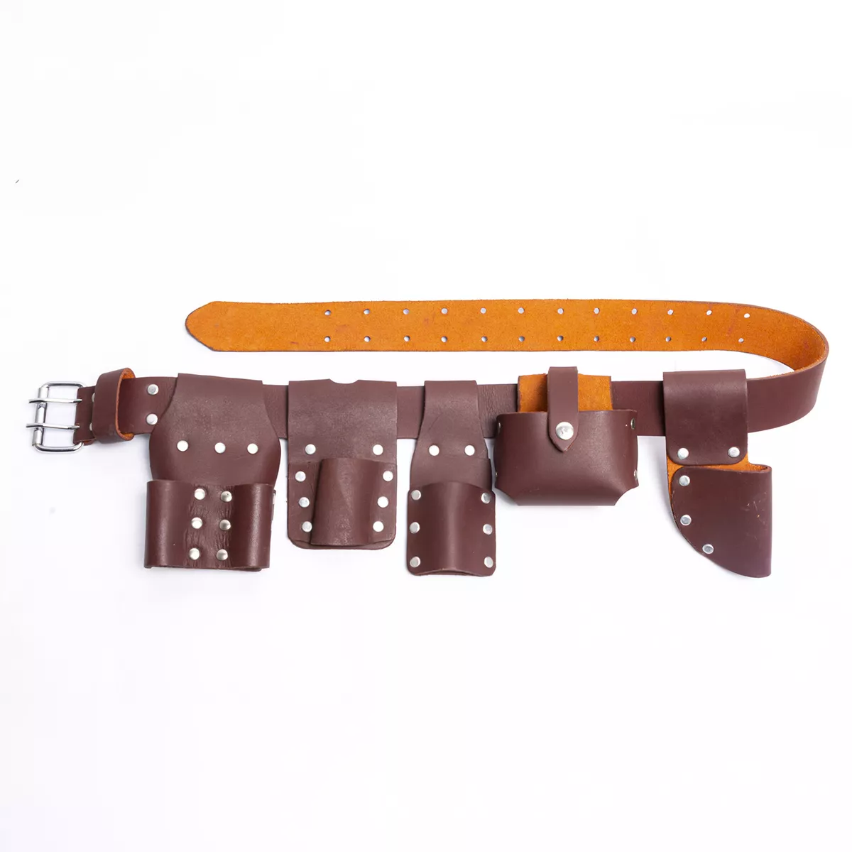 Leather best sale work belt