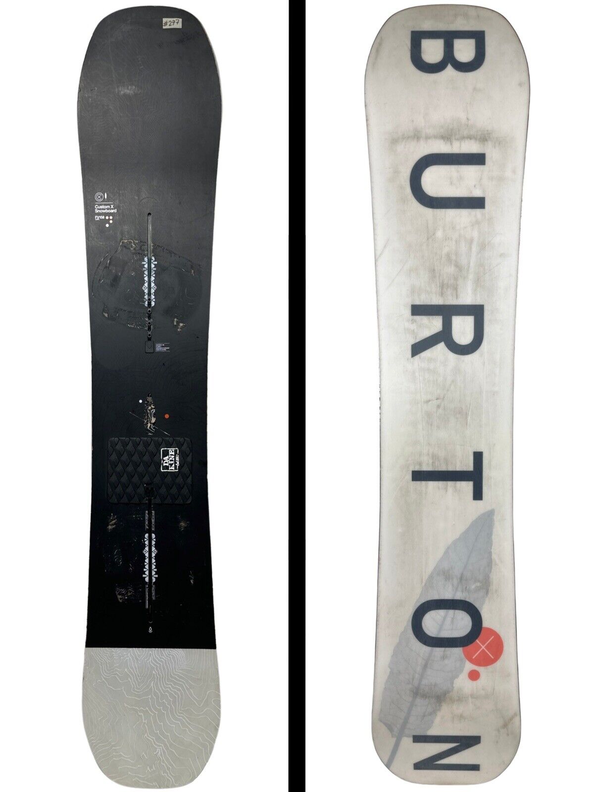 158 cm Burton Custom X Flying V Mens Snowboard #277