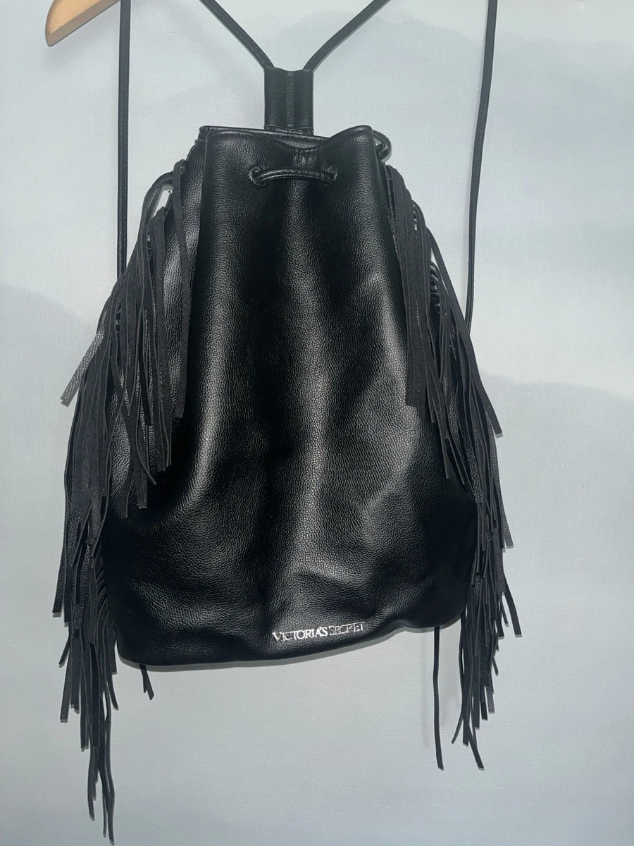 black fringe trim mini backpack Amazon.com | B BRENTANO Vegan Studded Daypack with Tassel Accents ( Black) Clever pockets inside and out Fringe Backpack sord