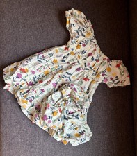 Quince 12-18 Month Dress With Bloomer Floral