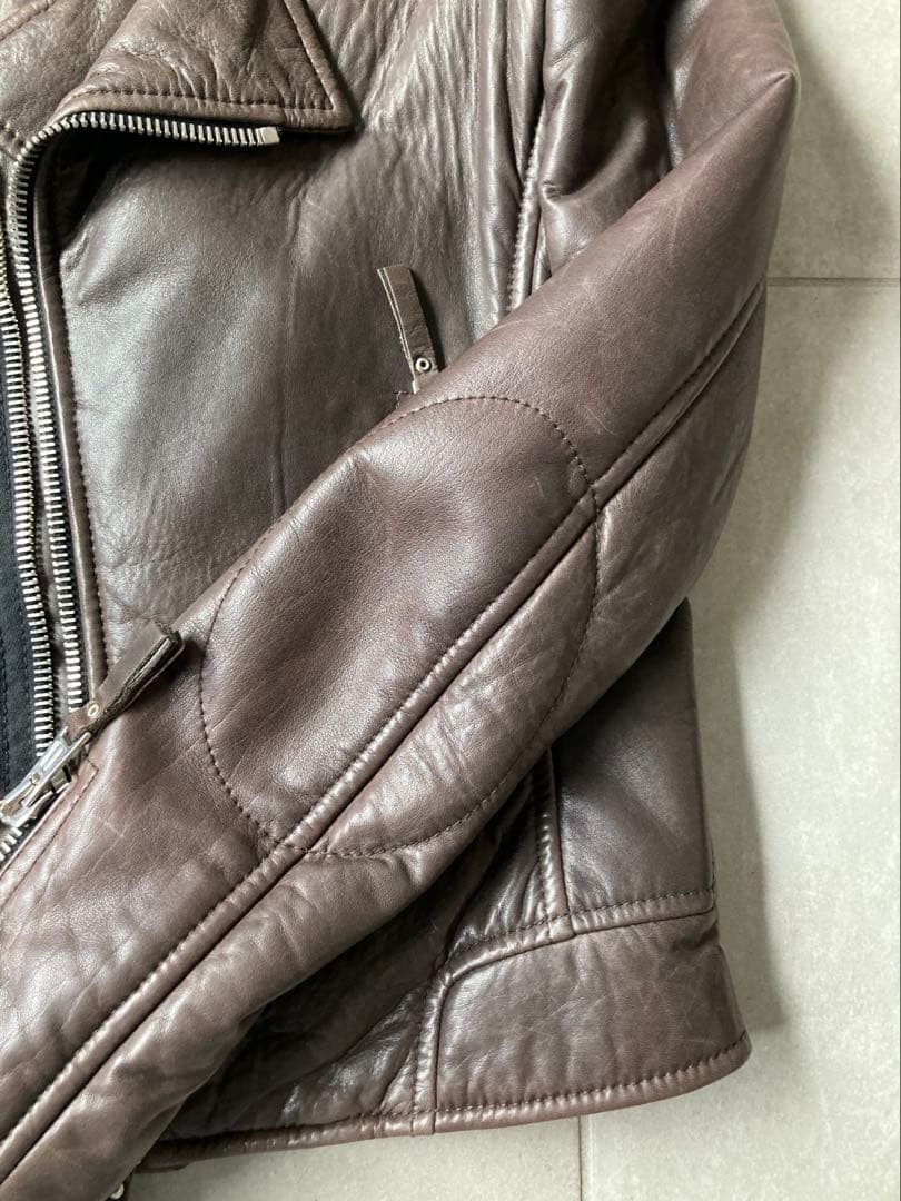USED [BEAUTIFUL CONDITION] BALENCIAGA LEATHER JACKET RIDERS ACCEPTABLE thumbnail 14