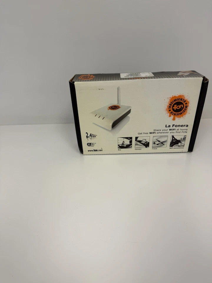 La Fonera 2.4 GHz 802.11 b/g Wireless Router 54 Mbps Brand New - Image 2 of 4