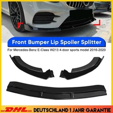 Stoßstange Sport Lippe Front Spoiler Für Mercedes Benz  E-Klasse W213 16-20