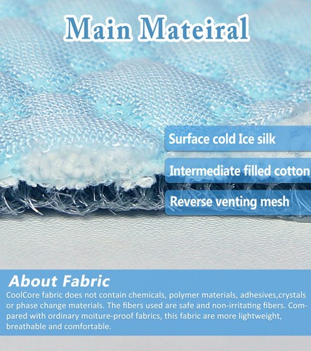 Dogs Cooling Mat Pet Cool Pads Blanket Sleeping Kennel Mat,Washable Ice Silk ... - Picture 4 of 8