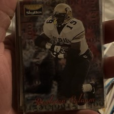 SkyBox 1995 Rashaan Salaam Rookie #175 Colorado Buffaloes Football Card