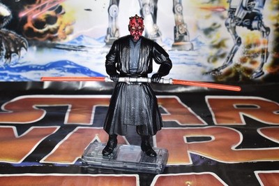 DART MAUL MIT DOPPELKLINGEN LICHTSCHWERT 3,75 ZOLL STAR WARS FIGUR REF D7559