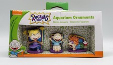 BNIB Nickelodeon Rugrats Fish Aquarium Ornaments Set   Tommy, Angelica, Chuckie