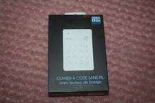 otio - clavier a code sans fil avec lecteur de badge