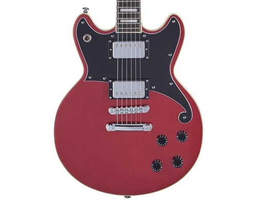D'Angelico Premier Brighton Electric Guitar - Oxblood - Factory Direct B-Stock