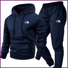 Men's Hooded Sweatshirt  Pants Set Casual Outdoor Sport Suit