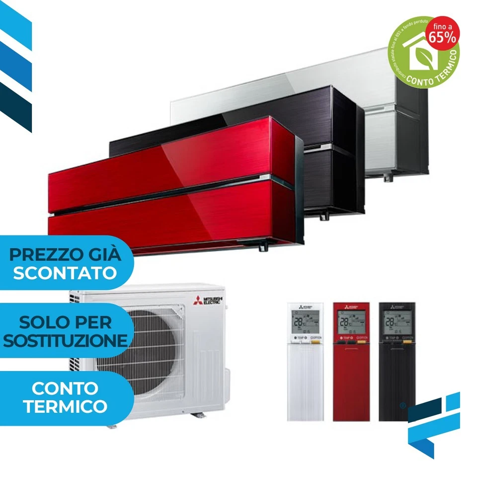Climatizzatore Mitsubishi KIRIGAMINE MSZ LN 9000-12000-18000 BTU / C.T. 2.0