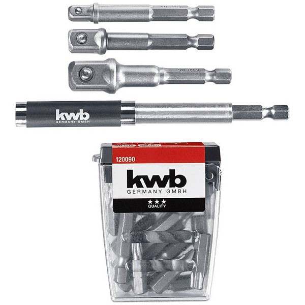 kwb Bit set 23-piece chromium-vanadium steel practical box
