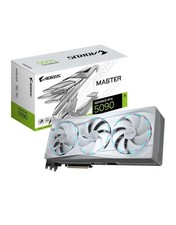 GIGABYTE AORUS GeForce RTX 5090 Master Ice White OC 32GB GDDR7 Graphics Card