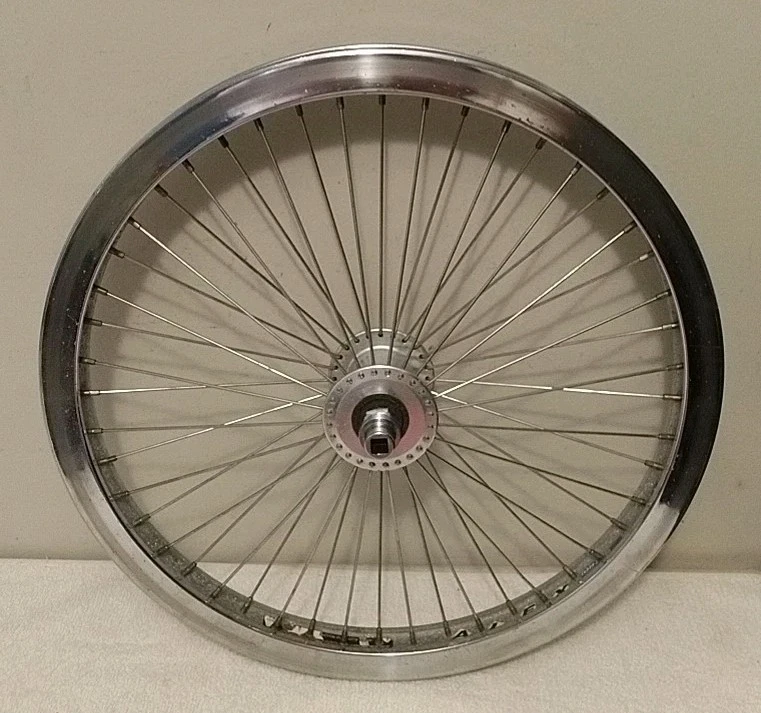Paire De Roues Wheel Master 20 Pouces Alliage BMX - Jantes Noires - Neuves