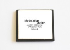 Akai MPC 1000 2500 2000XL Format CF Card Disk Drum Sample Library SP1200 V2