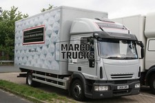 Truck photo Iveco Eurocargo box truck United Kingdom grey STEPHEN MORRIS #c4ee