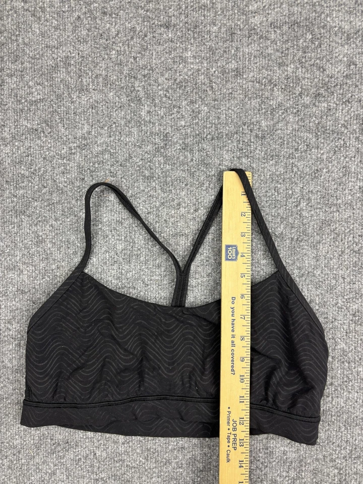 Sutiã esportivo feminino Lululemon 12 fluxo Y costas em T ioga tiras atlético - Imagem 3 de 4