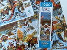 1000 Piece Buffalo Jigsaw Puzzle by Charles Wysocki "Small Town Christmas" — photo 8