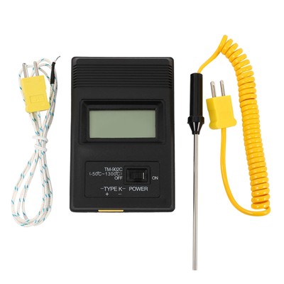 3X(TM-902C (-50 Celsius Bis 750 Celsius) Temperatur Messgerät TM902C Digita6013