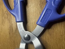 CANARY Corrugated Cardboard Scissors Blue Seki Japan