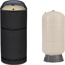 Well Pressure Tank Insulated Cover with Anti-Freeze Lining Openable Top Waterpro