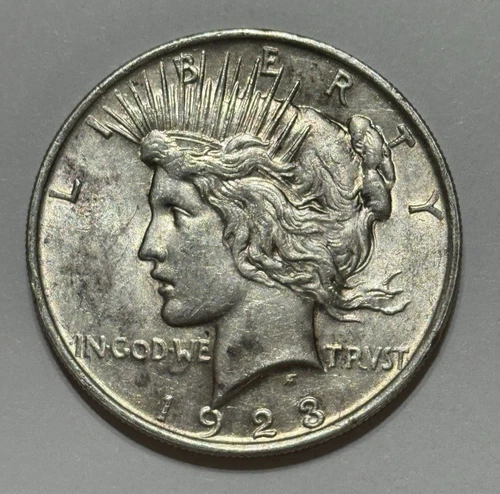 1923 Peace Silver Dollar (90% Silver) ~ BU