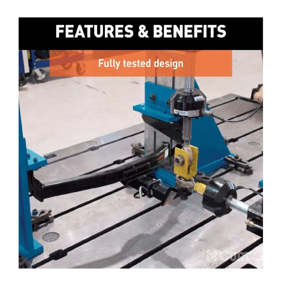 Curt Class 1 Trailer Hitch 11679 for 2004.5-2009 Kia Spectra Sedan - Imagem 4 de 4