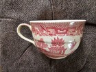 Asian Red Willow Tea Cup marked Japan on bottom — photo 10