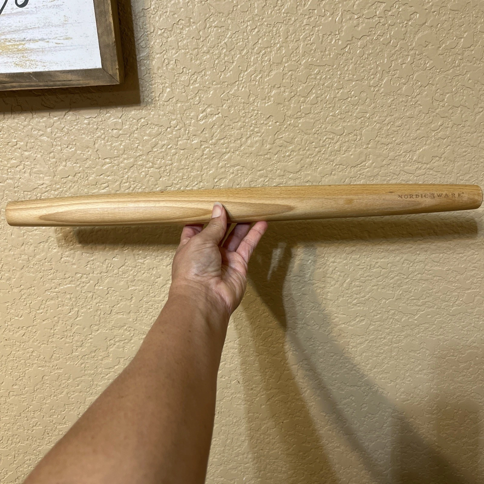 Nordic Ware Wooden French Rolling Pin