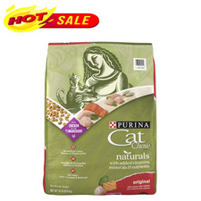 Purina Cat Chow Naturals, Dry Cat Food, Chicken & Salmon, 18 lb Bag 2.00 per pound