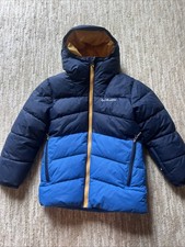 Columbia Boys Puffer Jacket Artic Blast Blue Size Small