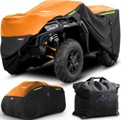 600D ATV Cover Waterproof Heavy Duty Trailerable 4 Wheeler Cover Quad Cover All 