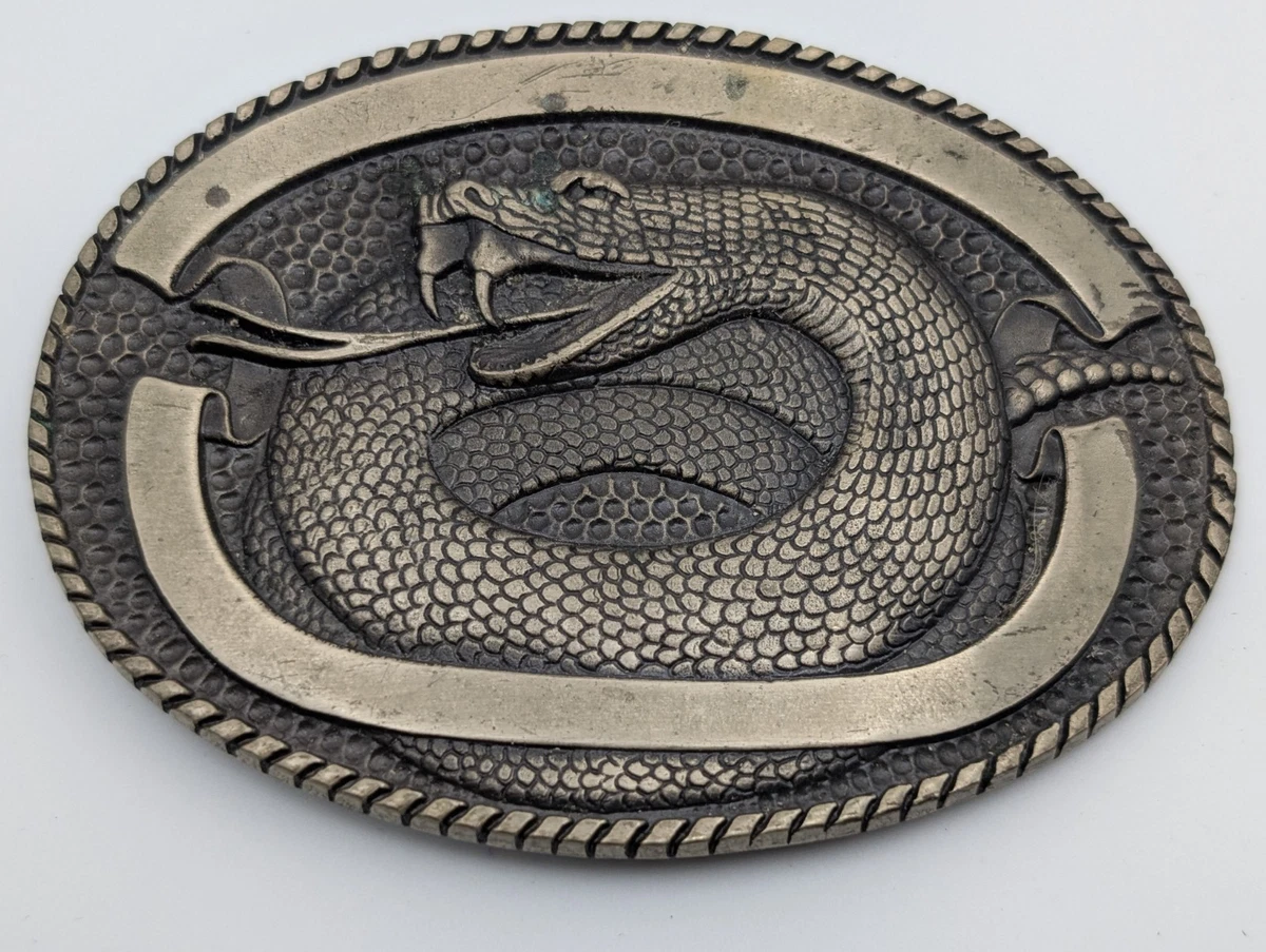 Rattlesnake Belt In Vintage Belt Buckles for sale