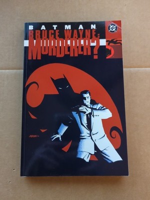 Batman Bruce Wayne Murderer TPB First Printing Vintage OOP