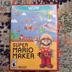 Super Mario Maker (Nintendo Wii U, 2015) Mint Disc