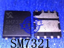 2pcs SM7321ESKP 5M7321 SM73Z1 SM732I SM7321 SM7321ESKPC-TRG DFN5X6B-8 IC Chip 