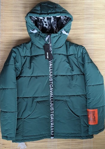 Just Cavalli quilted jacket size 46IT oversized - see measures, barcode range - Picture 6 of 22