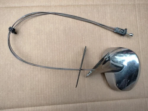 MOPAR 73-74 CHROME RALLY MIRROR ROADRUNNER,CHARGER (LH) REMOTE  