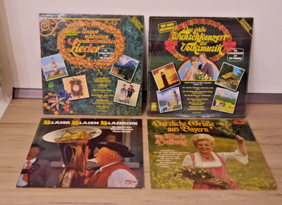 4 LP s - Maria Hellwig - Volksmusik Blasmusik - Maria Hellwig - Wunschkonzert 