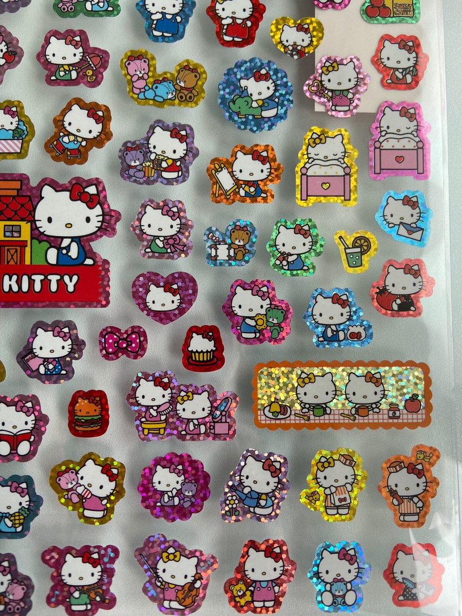 Hello Kitty Glitter Stickers — imouto