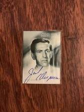 The Twilight Zone Jack Klugman Autograph Card A-29