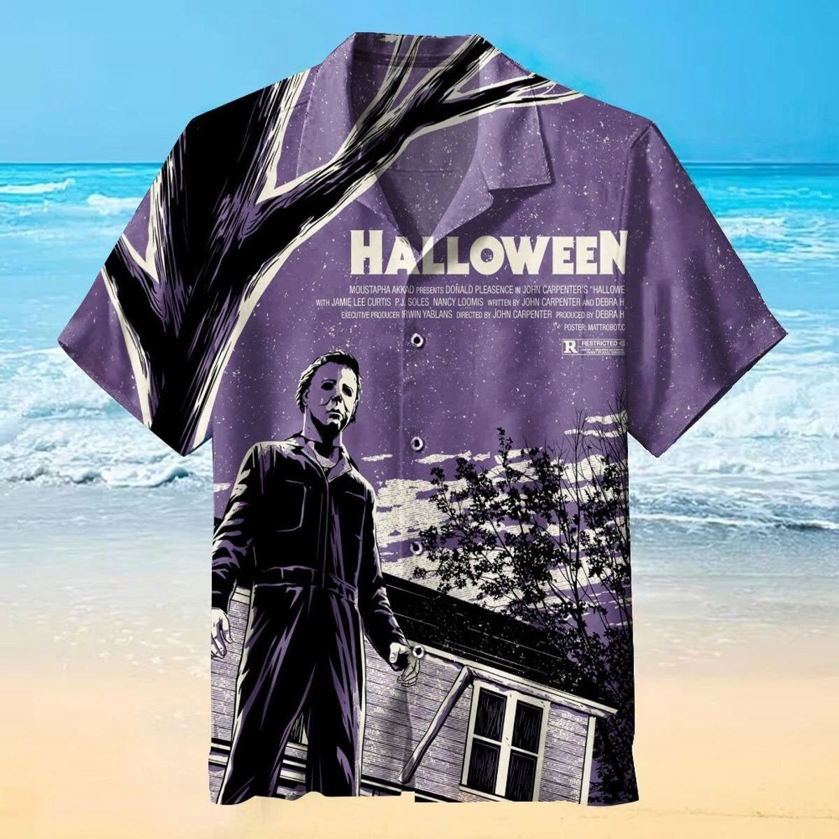 Halloween 2024 Vintage Hawaiian Shirt, Horror Hawaiian Shirt, Horror Button Up S
Opens in a new wind