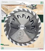 Bosch KreissäGeblatt SäGeblatt Precision Holz 230 X 30 Mm 24 ZäHne 2609256874