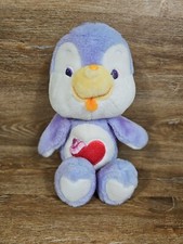 1984 Care Bear Cousins Cozy Heart Penguin 13" Plush Stuffed Toy Kenner VTG