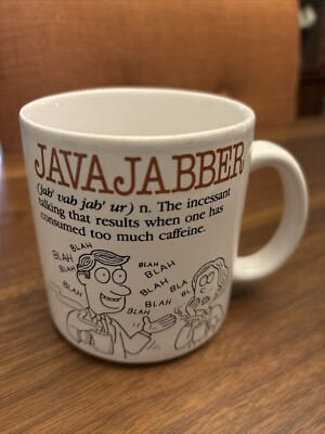 OZ Sniglets Vintage Java Jabbers 1986 Coffee Mug | eBay