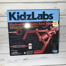 4M Hydraulic Robot Arm Kids Science STEM Kit 4106